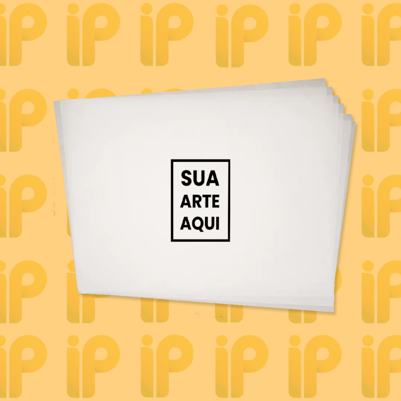 Papel Antigordura 40x28 Personalizado - Quantidade 10.000 Unidades